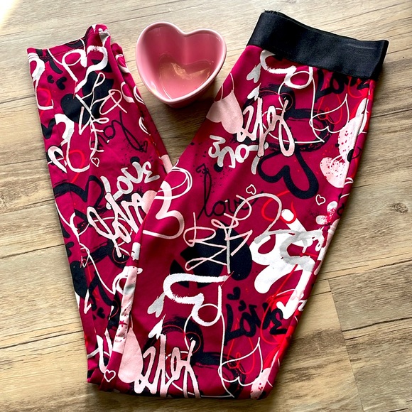 Material Girl Pants - ❤️ Graffiti Print Leggings